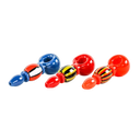 4.5" Fidget Fire Spoon Pipe | Assorted Colors